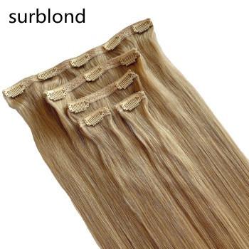 China Europen Pulled Cuticle Silky Straight Full Wave Double Hair Clip In Hair Extensions for sale