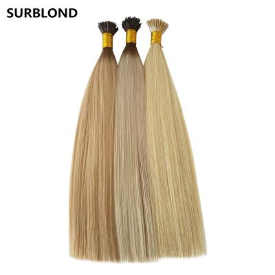 China Wholesale Price 100% Wave Direction 100% Natural Russian Virgin Hair Silky Straight Cuticle Aligned Keratin Double Bonded for sale