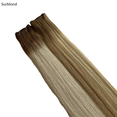 China Customized Color Size Double Drawn Flat Weft Remy Hair Extensions Can Offer Free Sample Taylor-1106 for sale