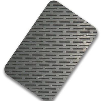 Cina Il SUS su ordinazione 304 316 316l 3mm ha perforato lo strato di acciaio inossidabile per pranzare Hall Screen in vendita