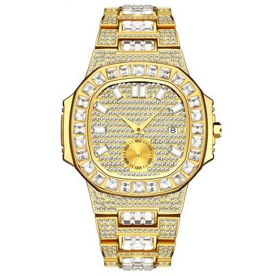 China 2021 Automatic Date Hip Hop Watches Iced Out Mens Watches In Wristwacthese Luxury Watch For Women Men for sale