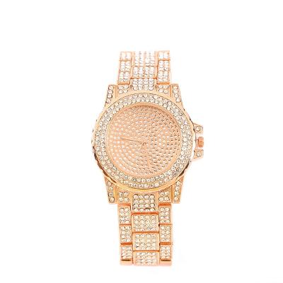 China Hot selling luxury automatic date iced out women watch reloj 2020 wholesale for sale