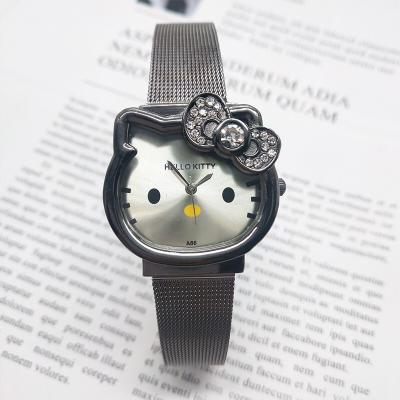 China Automatic Date Amazon Success Wholesale Hello Kitty High Quality Girls Watch Brand Wrist Watches for sale