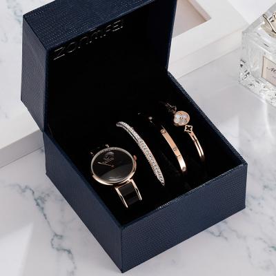 China Amazon Date Automatic Success Fashion Luxury Women Watches Set With Jewelry In Box for sale