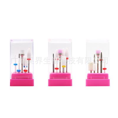 China Electric Manicure Head Grinding Machine Replacement Ceramic Grinding Accessories Easy Grinding Head for sale