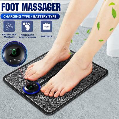 China Best EMS Offer 2021 Low Motor Foot Massager Foot Spa Massager Foot Pad Sale Low Frequency Durable Strong Quiet for sale