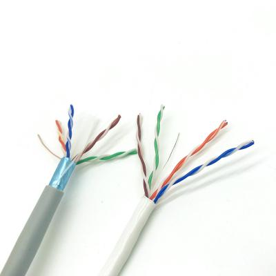 China CCTV System White/Gray/Black CCTV Internet CAT6 Cable FTP Ethernet Network Cat6 Cable Cable Manufacturers for sale