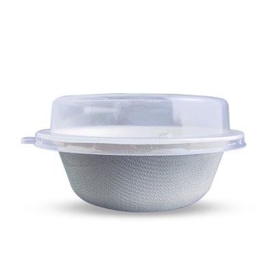 China Wholesale disposable microwavable plastic takeaway food container for soup food custom biodegradable plastic box with logo with lid for sale