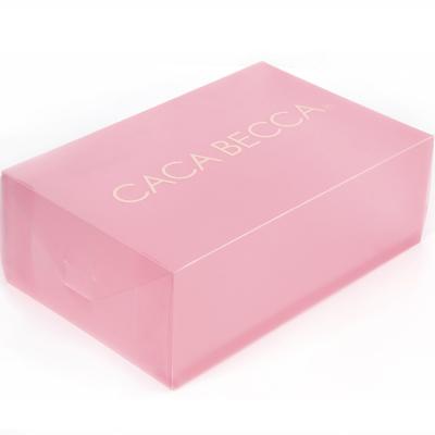 China Disposable Customized Plastic Shoe Boxes Container With 0.5 Mm Raw Material Thickness for sale