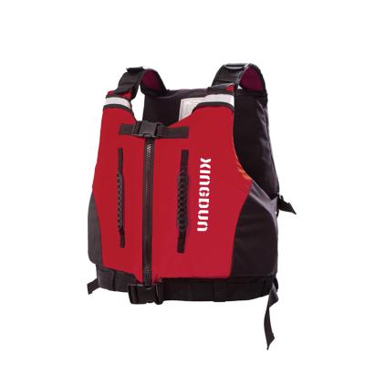 China Water Sports Wholesale High Quality Custom Made Munti-Function Water Sports Safety OEM Life Vest Vest For Sea Kayak Dragon Boat for sale