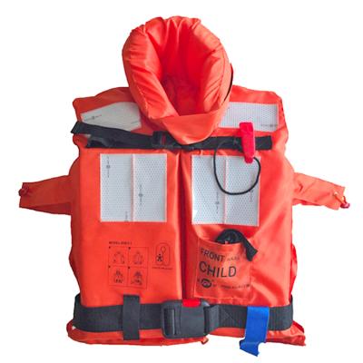 China Marine Commercial Vessels Solas Child Float Life Vest Standard Marine Lifesaving Water Vest for sale