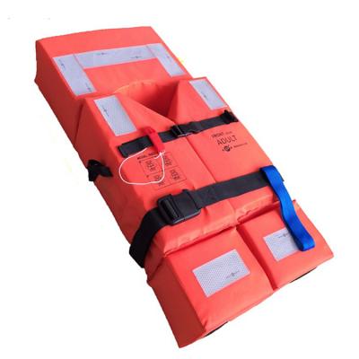 China Marine Commercial Vessels Seaman Passenger Life Jacket Portable Foam Foldable Life Vest for sale