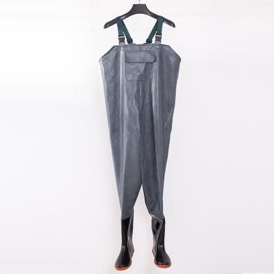 China 100% Rain Waterproof Pants PVC Protective Rain Bib Pants Waterproof Rain Pants for sale