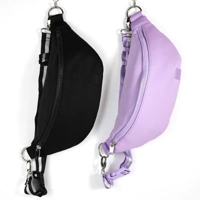 China New Fashion Neoprene New Style Design Neoprene Waist Cross - Body Pussy Pack for sale