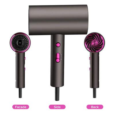 China Factory Foldable Quantum Multifunctional Professional Portable High Quality Ion Hair Dryer Negative Leafless for sale