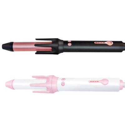 China Professional Electric Rotating Curling Iron Factory Hair Curler Automatic Hair Styling Tools Roller Curling Iron Magic Multifunctional Anti-scalding Insulation Black for sale