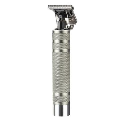 China Custom Silver Blade USB Rechargable Hair Trimmer Barber Hair Cut Machine Professional Outdoor Factory Ubeator Tube Clipper Small for sale