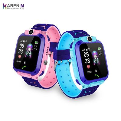 China Wifi Q12 Kids Smart Watch 2G With GPS Tracking Waterproof SOS Smart Watch For Kids for sale