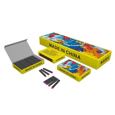 China Los fuegos artificiales chinos modificados para requisitos particulares de los Bangers hacen juego la galleta K0201 para Halloween en venta