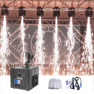 Cina 800W cascata remota inversa macchina di scintilla fredda per il controllo della caduta di scintilla di palco DMX512/remote in vendita