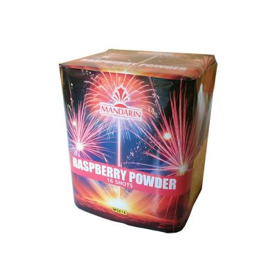 China Chinese Factory Wholesale Fireworks Pyrotechnics 16 Shots Cake Fireworks Cheap Fireworks 2025 For Yemen Djibouti Market for sale