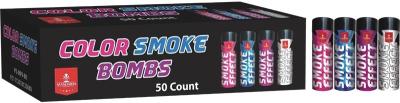 China Vuurwerk 40*130mm van Ring Colorful Smoke Bomb Tube van de jaren '90trekkracht voor Viering Te koop