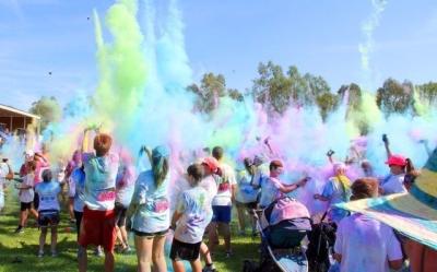 중국 당 포퍼 색종이 대포, 결혼식을 위한 Holi 분말 대포 판매용