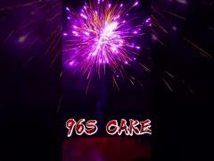 Cake Fireworks Chinese Factory Wholesale Customized New Year Firework Cake 96 Shots Pyrotechnics