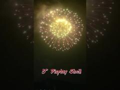 5“ Inch Fireworks Display Shells For Festival And Celebration 1.3g Display Shells Fireworks