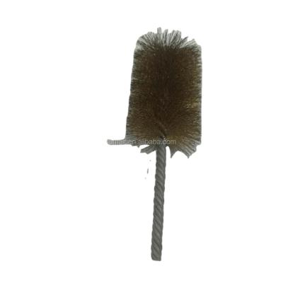 China Weld Cleaning Rough Surface Cleaning FMT Customized Industrial Brushes Tube Brush For Automobile Clutch Part for sale