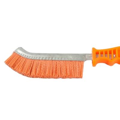 China Weld Cleaning Rough Surface Cleaning Handle Steel Wire Hand Knife Industrial FUMAIT Polishing And Cleaning Plastic Brushes for sale