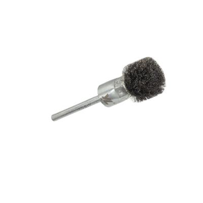 China Weld Cleaning Rough Surface Cleaning FUMAIT Automatic Industrial Polishing Cleaning Brushes Deburring sus 304 Thread Pen Shaped End Brushes for sale