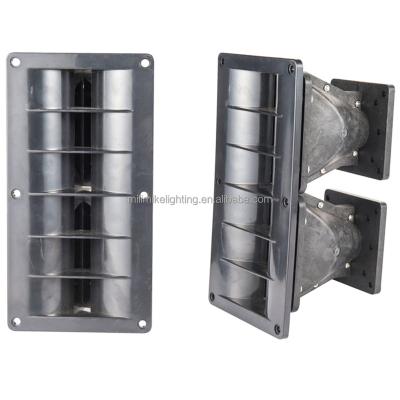 China interior & Professional Line Array Throat Speaker Horn Compression Driver Accessories Outdoor Audio Factory Box China Speaker Driver Waveguide Horn for sale