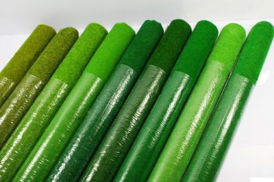 China MODEL GRASS MATE ,DIFFERENT COLORS,NYLON GRASS ,ADHISIVE GRASS ,TURFF for sale