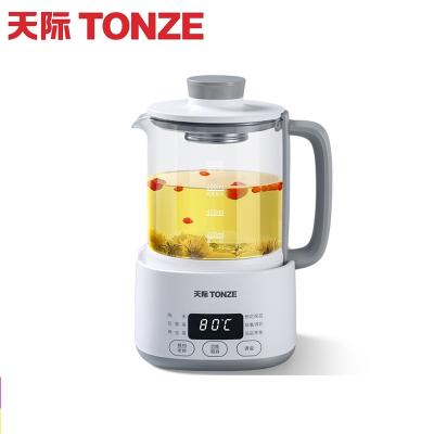 China Tonze Home And Office Water Heater Sustainable Electric Constant Temperature Control Glass Smart Pot for sale