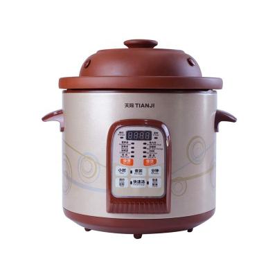 China Household Tonze Clay Electric Slow Cooker Purple Multifunctional for sale