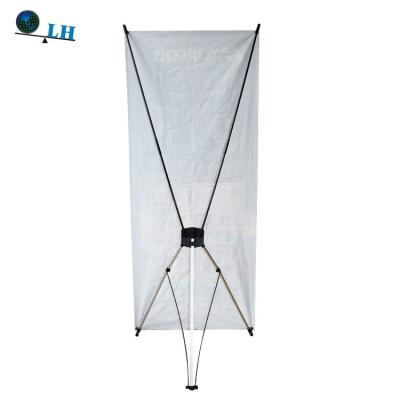 China Professional Water Base Ukuran X Style Panda Banner Stand Outdoor/Indoor Metal Folding for sale