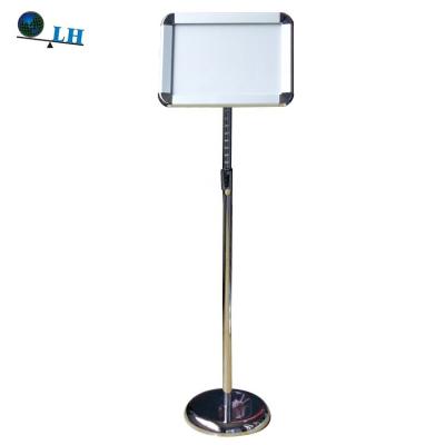 China Outdoor Promotion Activities Aluminum Table Board Advertising Display Frame Stand Poster for sale