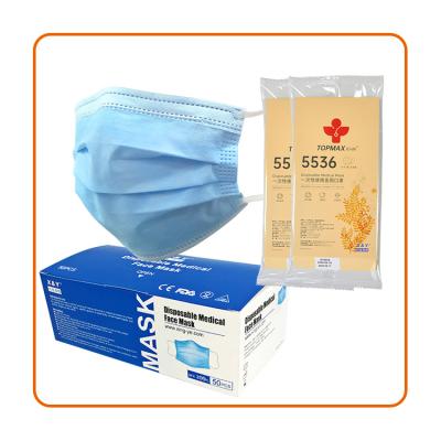 China Ion Inside Sergical Maskings Merry Premium Copper Xmas Antibacterial 3 Ply Medical Disposable Face Mask 3 Layer Surgical Facemask for sale