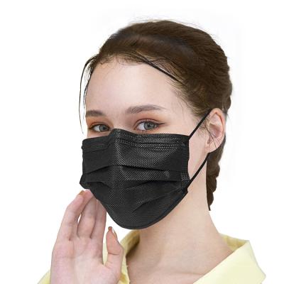 China Segical Earloop Mask Europe FFP2 Face Masks 50 Pack Cute Disposable Medicos Kn95 Black Mask-Black Mask for sale