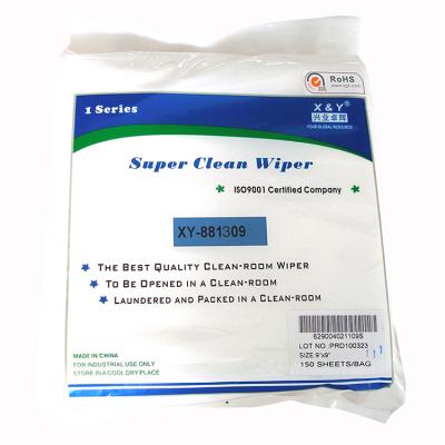 China Professional Sustainable Water Super Absorbent Industrial Wipes Lint Free Cleanroom Mopping Cloths for sale