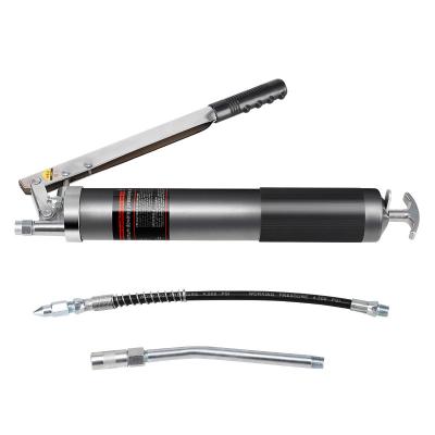 China Alloy 600CC Grease Pump Oil Gun Equipment Hand Aluminum High Pressure Filling Pressure Greaser for sale