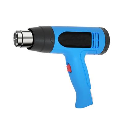 China Temperature Adjustable Mini Hot Gun Pneumatic Gun Heater Protect For Shrink Wrapping Electric Heater Shrink Gun for sale