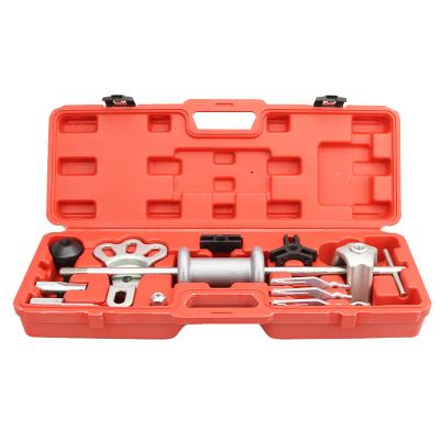 China Universal Auto Repair 18 Pcs Axles Slide Hammer Set Inner and Outer Hole Bearing Puller Kit Slide Hammer for sale