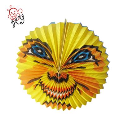 China Art Online folk wholesale circular lanterns are suitable for paper lanterns in a variety of colors and shapes for sale