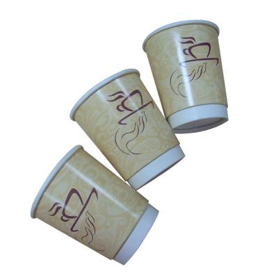 China 9oz Disposable Disposable Paper Cup With PE Coating Paper Cup Hot Factory Good Selling Price for sale