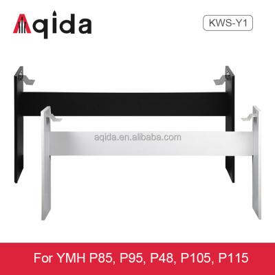 China Digital piano keyboard Aqida digital piano furniture wood stand for Yamaha P85 P95 P48 P105 P115 piano keyboard factory wholesale for sale