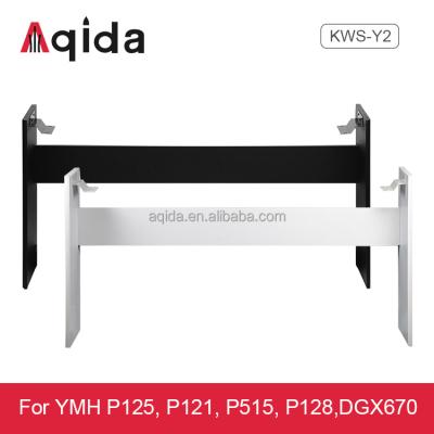 China Digital Piano Keyboard Aqida Digital Piano Furniture Wooden Stand For Yamaha P125 P121 P515 P128 DGX670 Piano Keyboard for sale