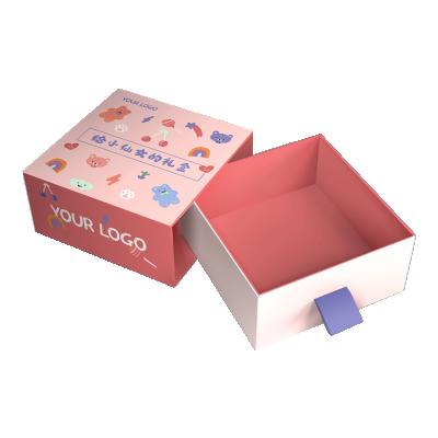 China Fashion Recyclable High Quality Slide Drawer Paper Open Gift Box for sale