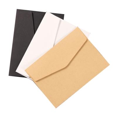 China Recyclable Custom Logo Small Kraft Paper Envelope Durable Handmade Packaging for sale